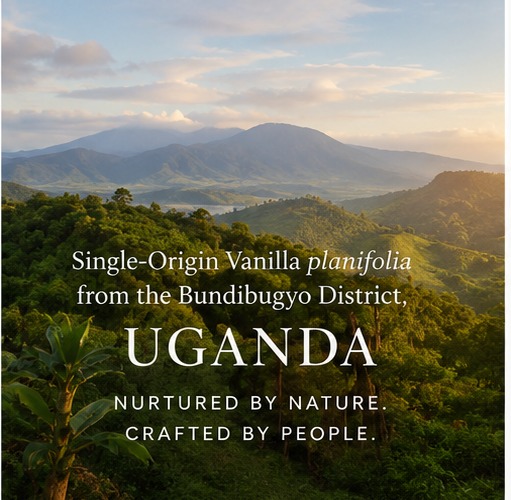 Single-origin Vanilla planifolia from the Bundibugyo District, Uganda — the Pearl of Africa
